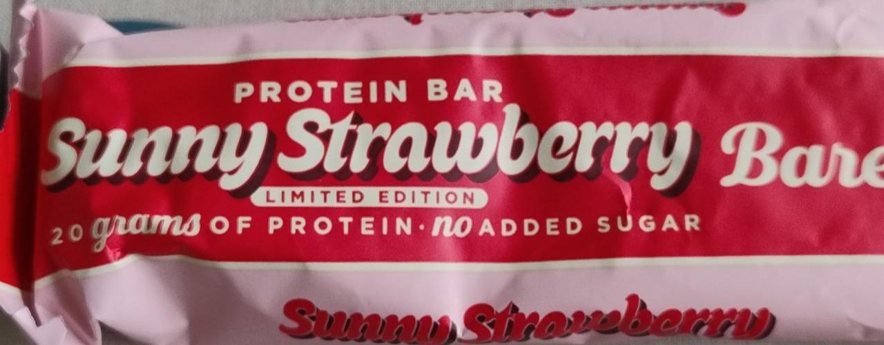 Fotografie - Protein bar sunny strawberry Barebells