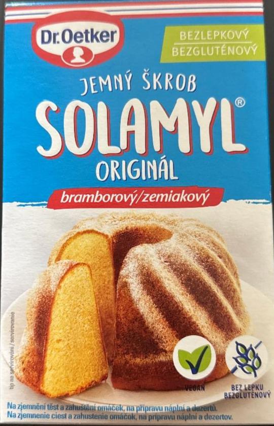 Fotografie - Jemný škrob solamyl originál bramborový Dr.Oetker