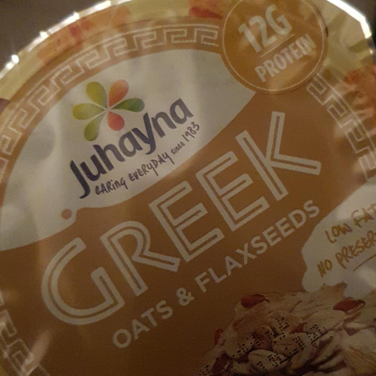 Fotografie - Greek yogurt oats & flaxseeds Juhayna