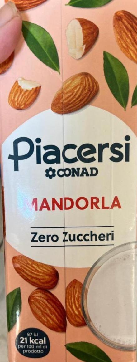 Fotografie - Piacersi mandrla zer zuccheri Conad