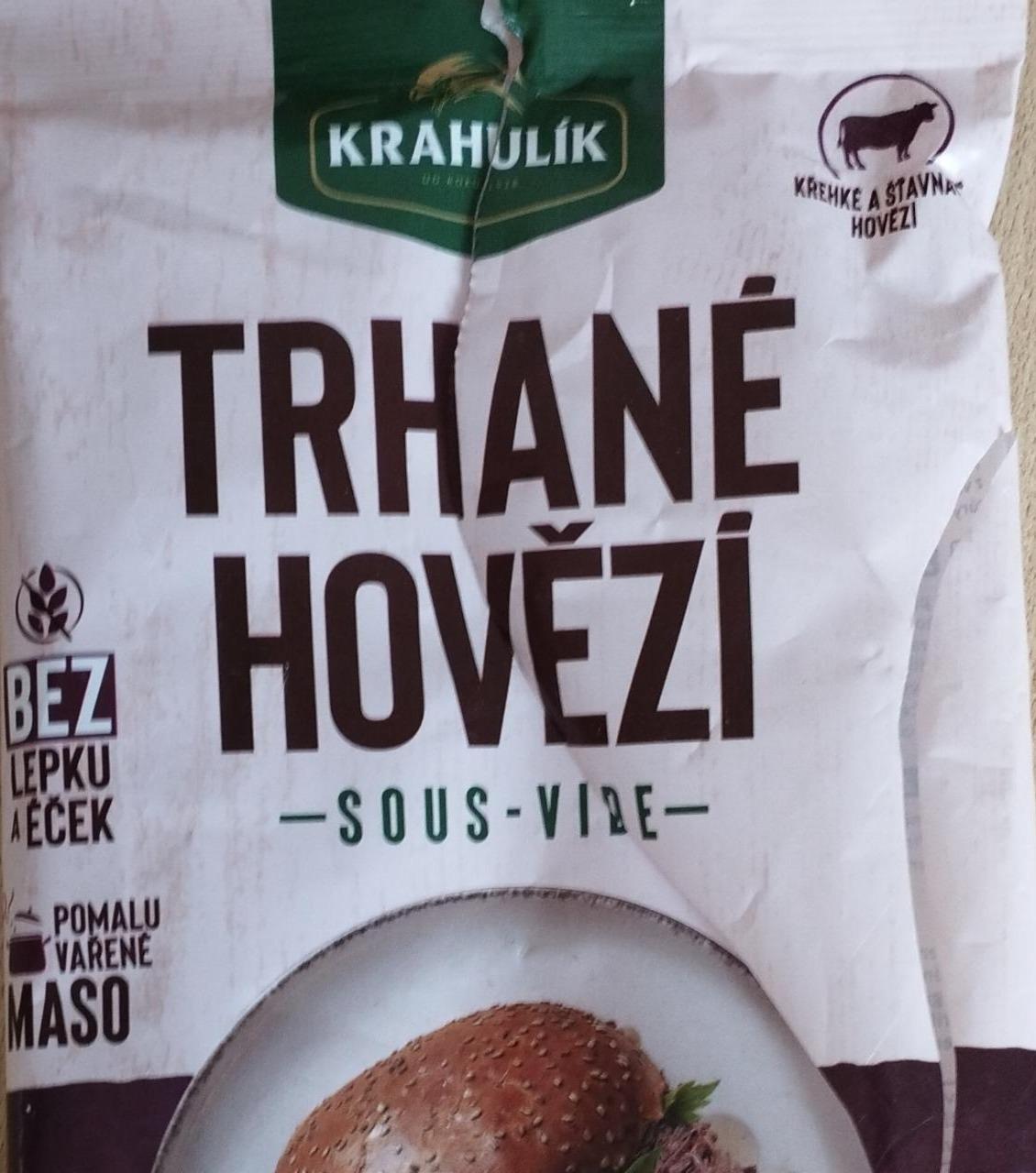 Fotografie - Trhané hovězí sous vide Krahulík