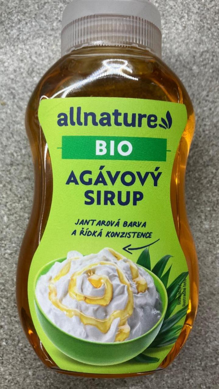 Fotografie - agavový sirup Allnature bio