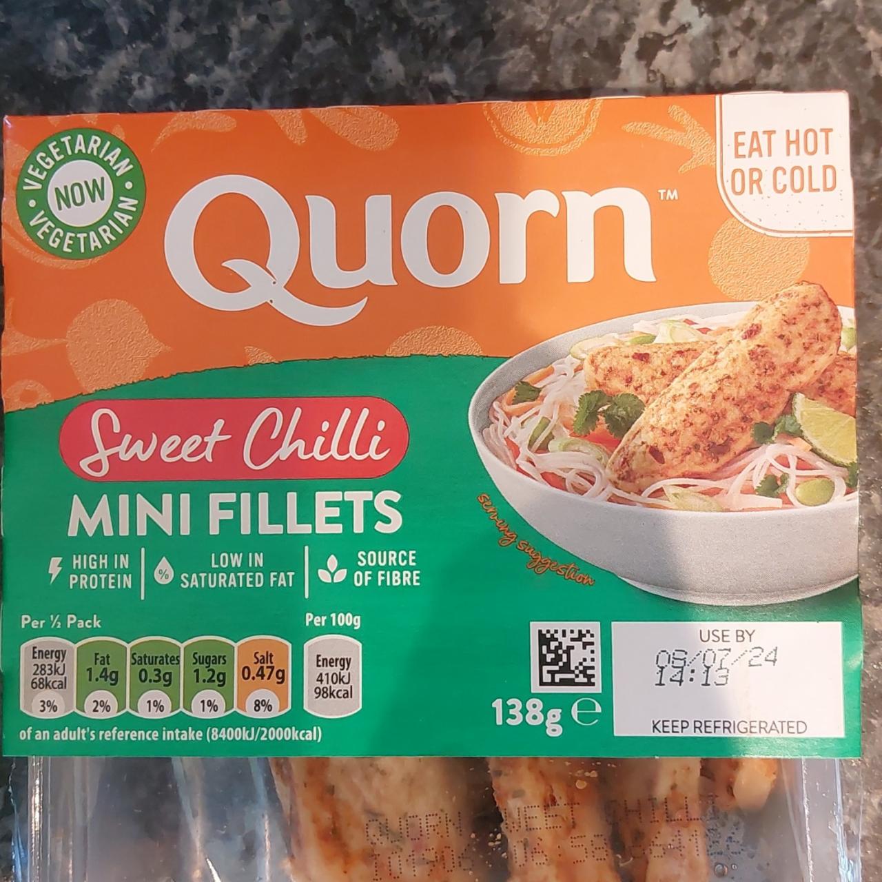 Fotografie - sweet chilli mini fillets Quorn