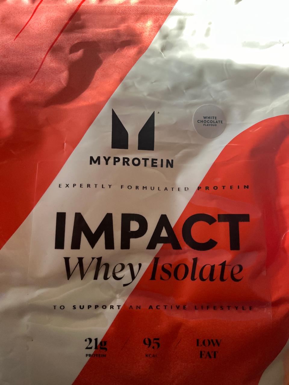 Fotografie - Impact Whey Isolate White Chocolate Myprotein