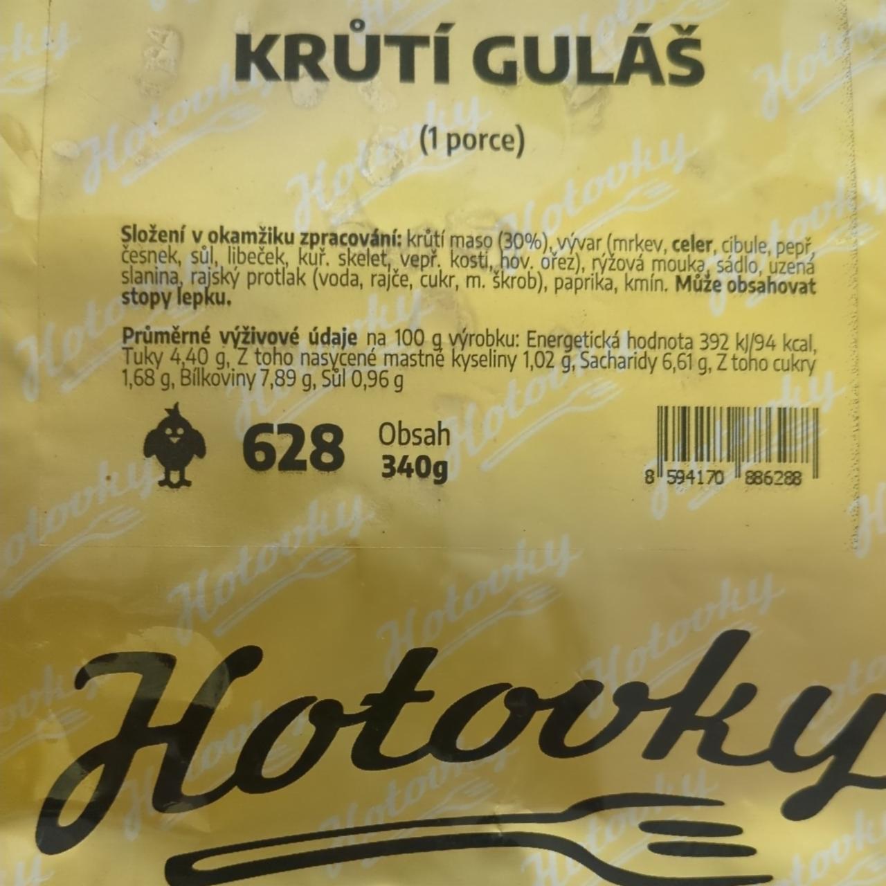 Fotografie - Krůtí guláš Hotovky.cz