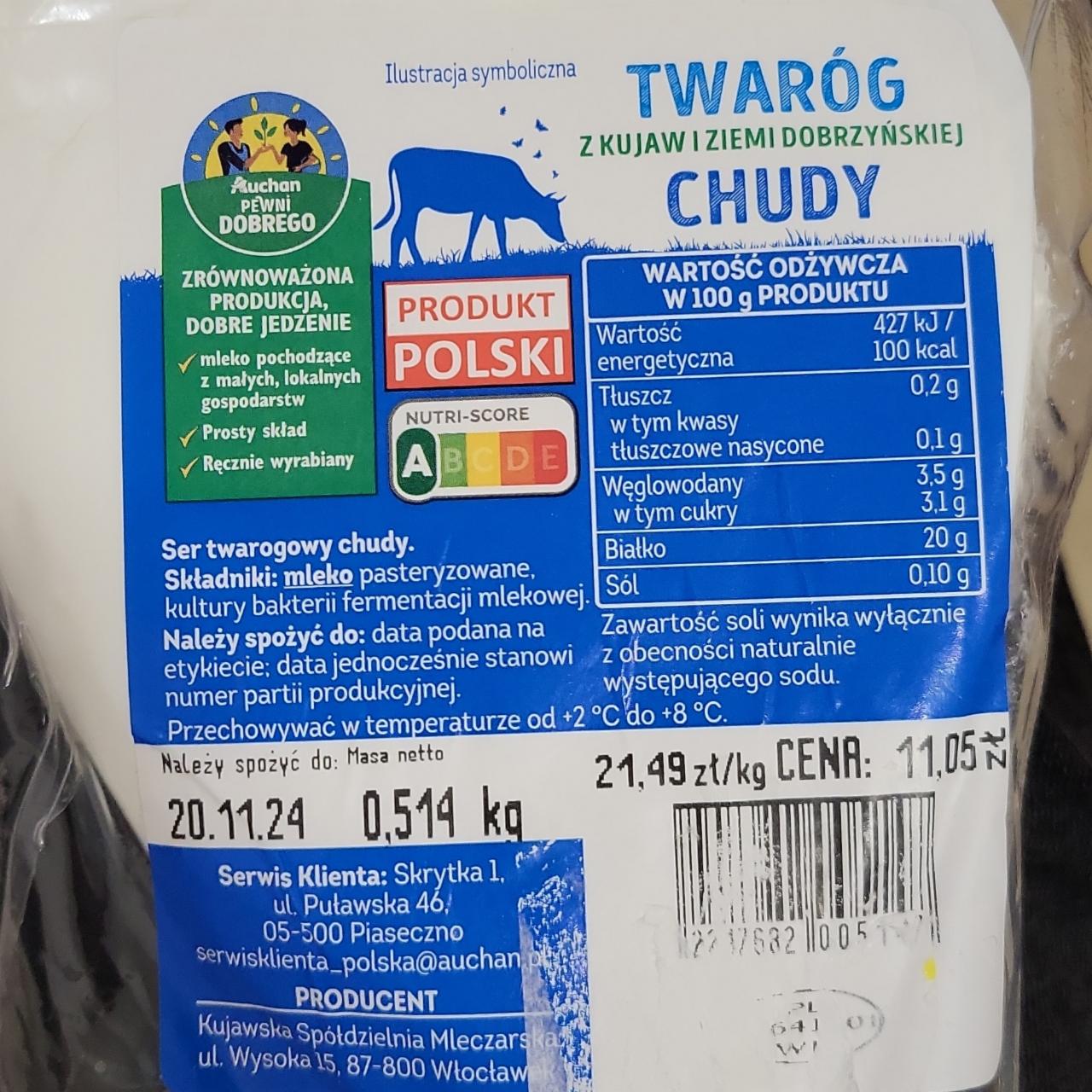 Fotografie - Twaróg chudy Pewni Dobrego