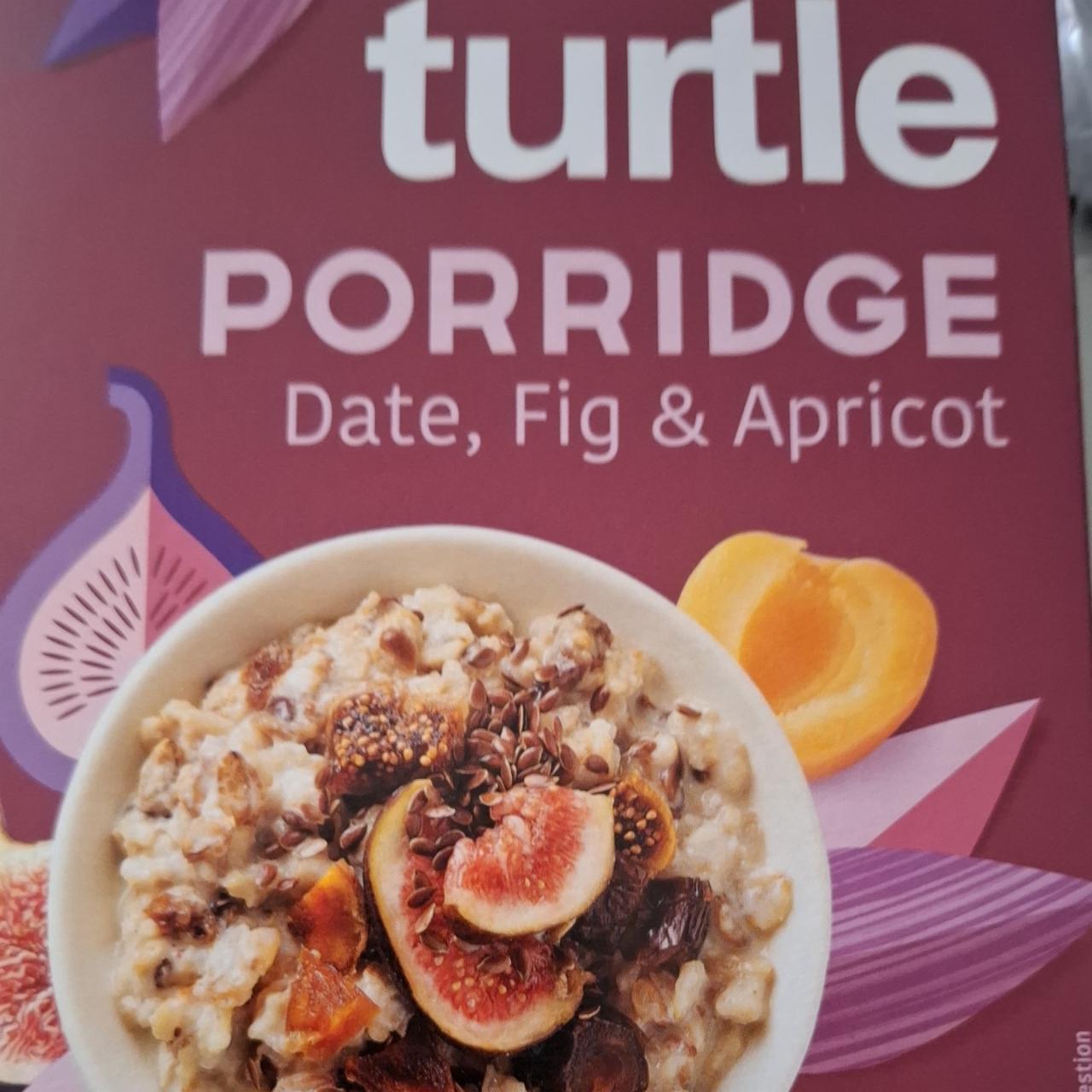 Fotografie - Porridge date, fig & apricot Turtle