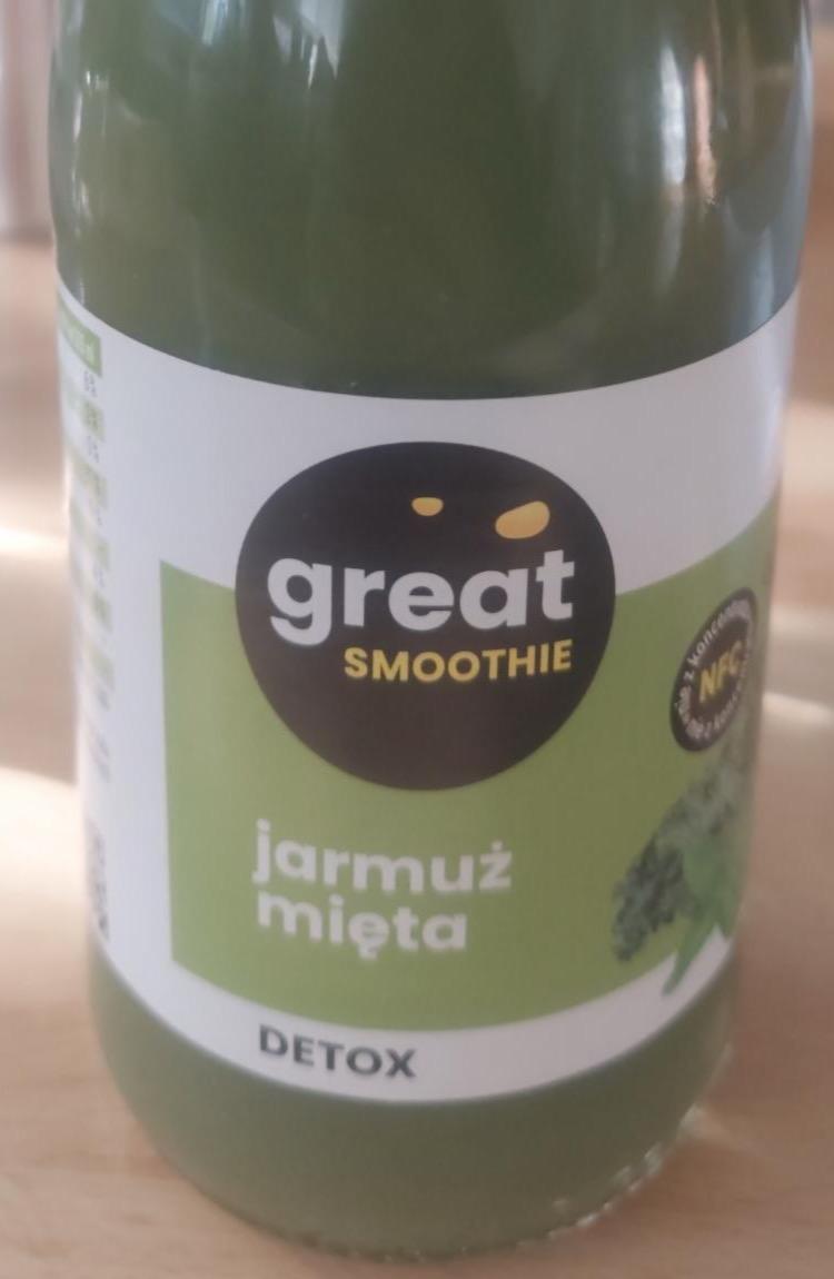 Fotografie - Jarmuz mieta detox Great smoothie