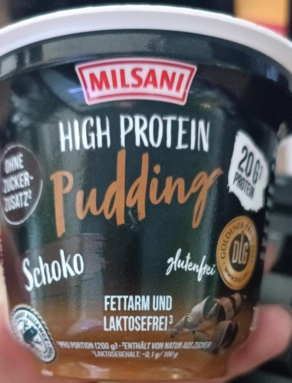 Fotografie - High Protein Pudding Schoko Milsani