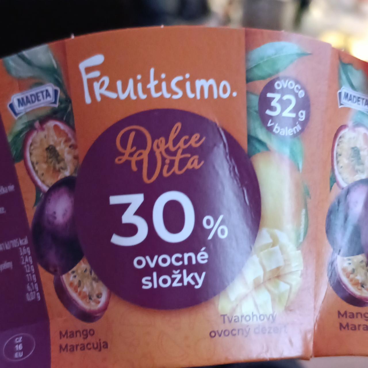 Fotografie - Fruitisimo 30% ovocné složky DolceVita