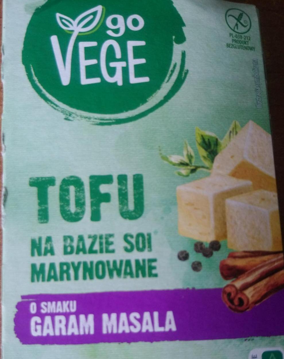 Fotografie - Tofu na bazie soi marynowane o smaku garam masala Go Vege