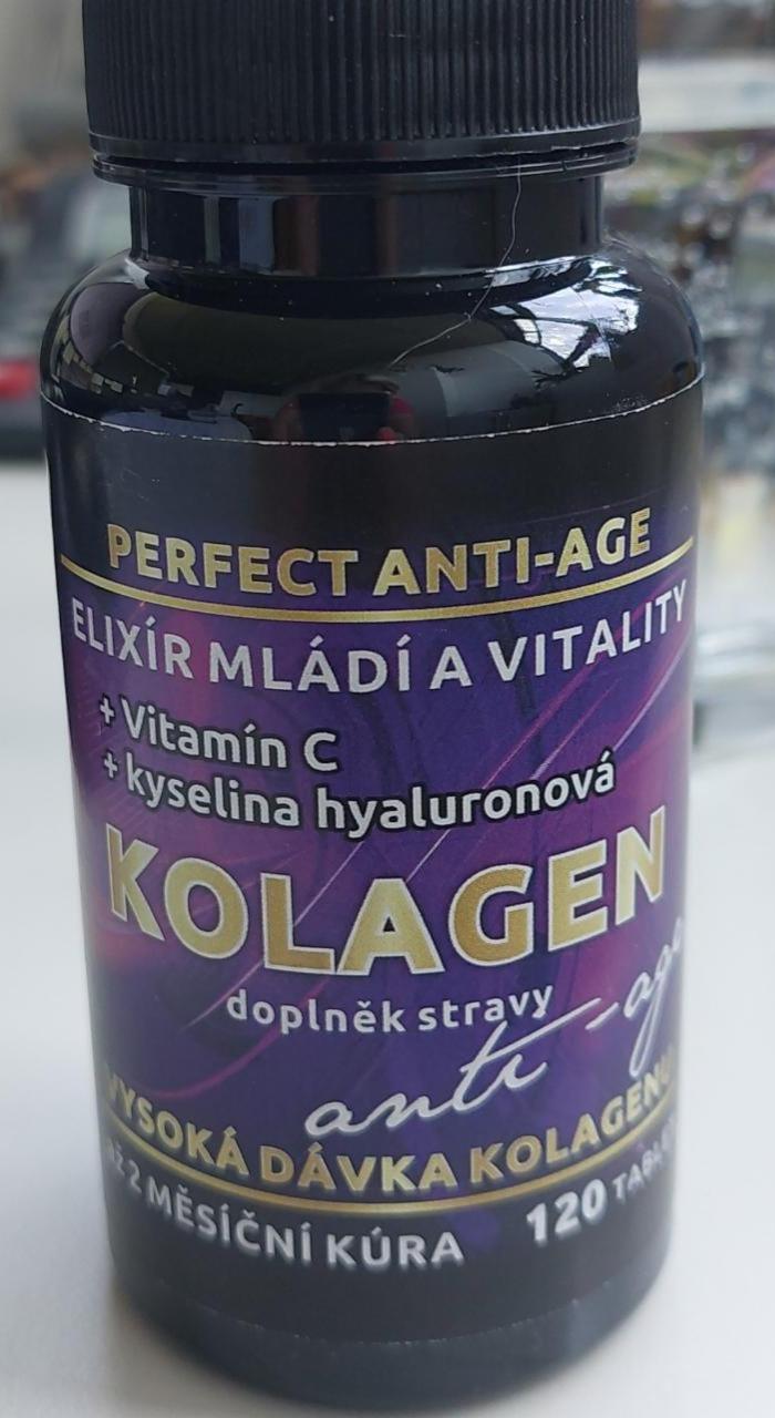 Fotografie - Kolagen anti - age + vitamin C + kyselina hyaluronová Perfect anti-age