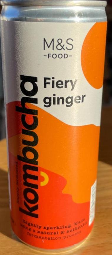 Fotografie - Kombucha fiery ginger M&S Food