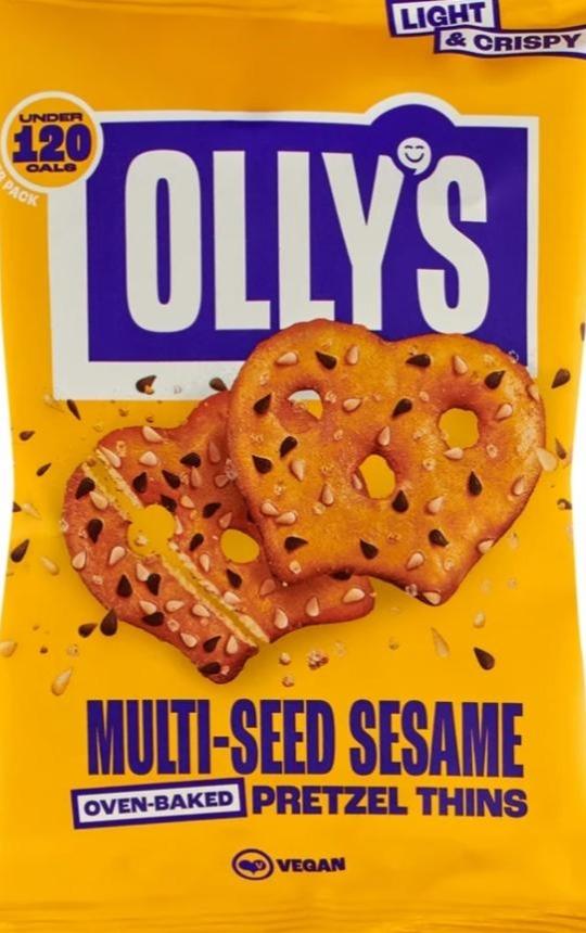 Fotografie - Multi-seed sesame pretzel thins Olly's