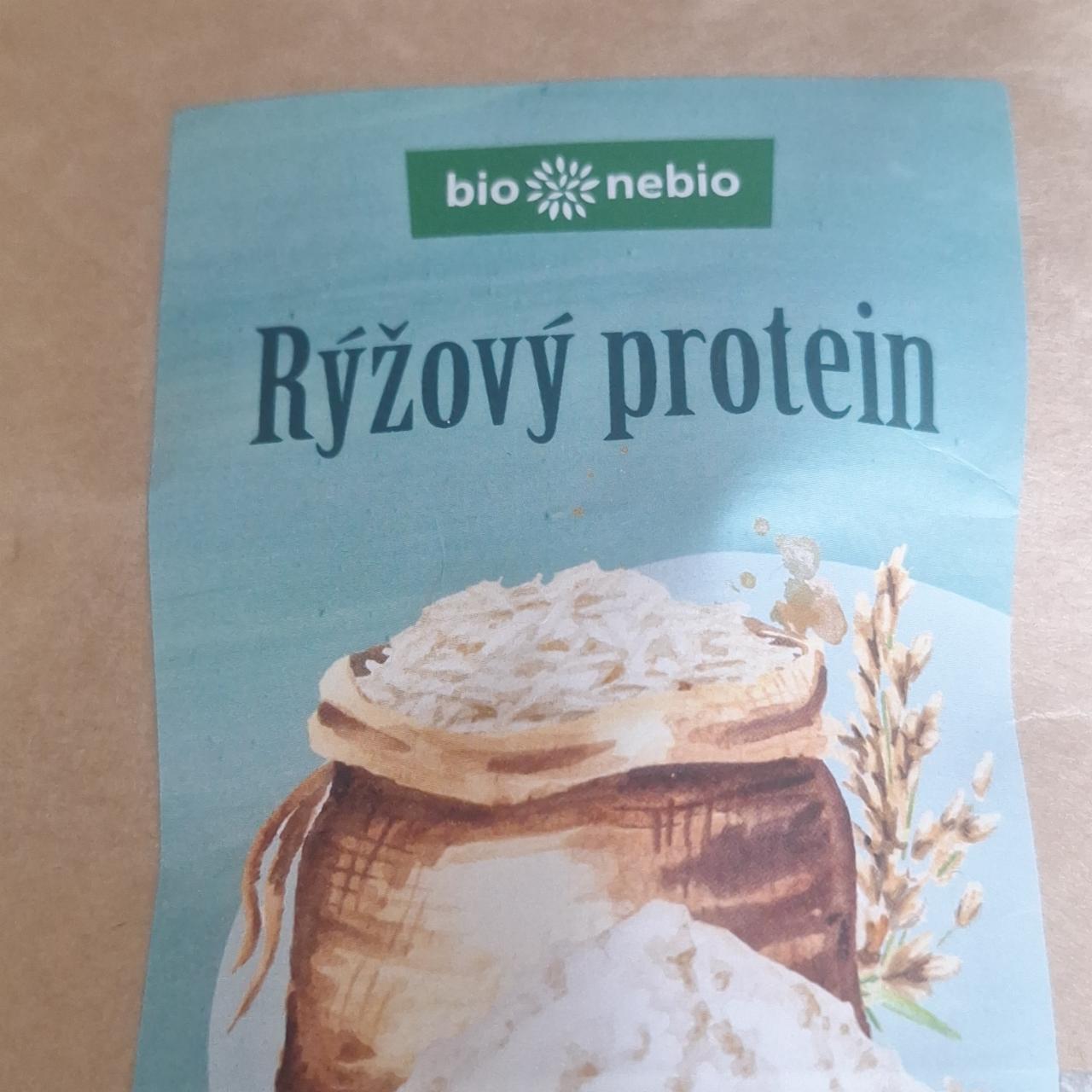 Fotografie - Rýžový protein bio & vegan Bio nebio