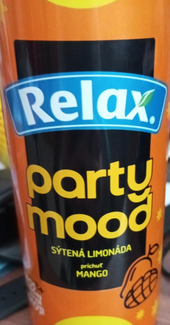 Fotografie - Party mood sýtená limonáda příchuť mango Relax