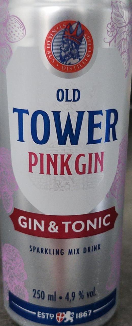 Fotografie - Pink gin & tonic Old Tower