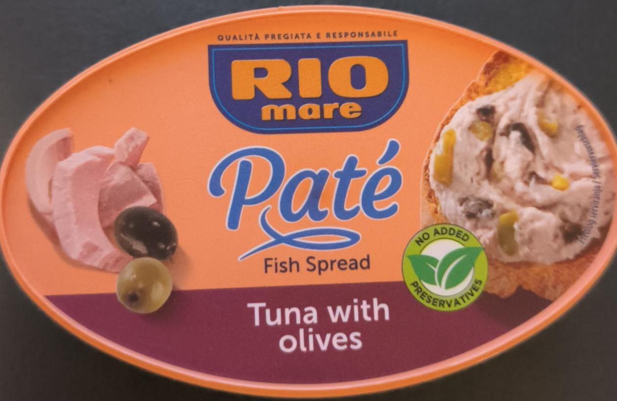 Fotografie - Paté Tuna Cream with Olives Rio mare