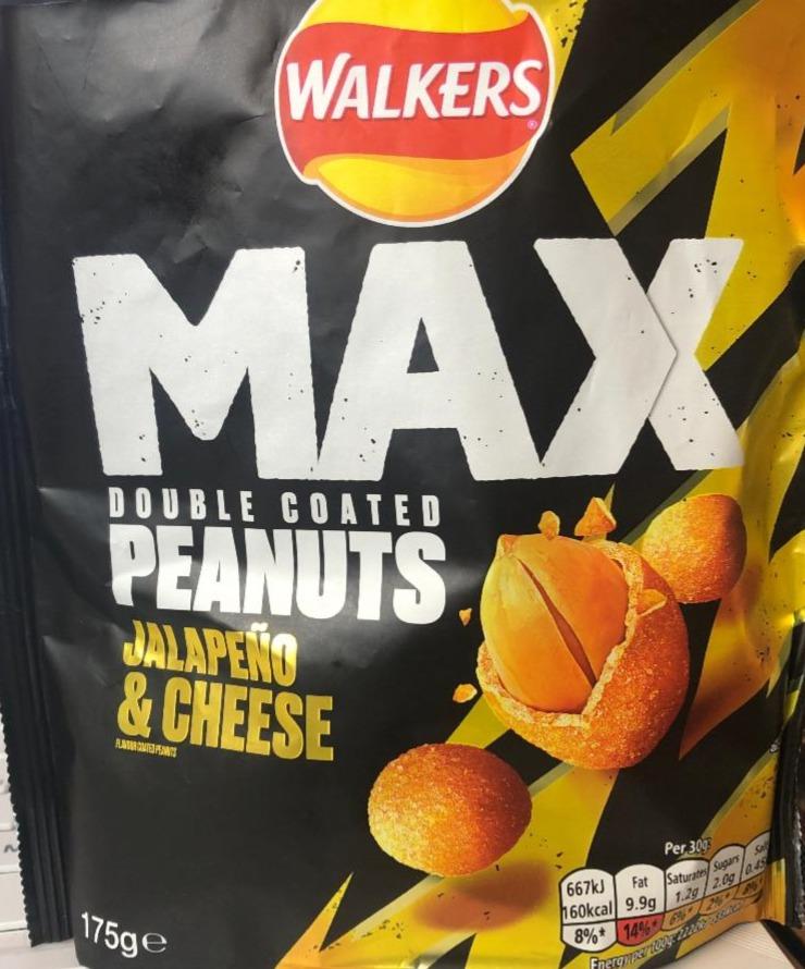 Fotografie - Max double coted peanuts jalapeno & cheese Walkers