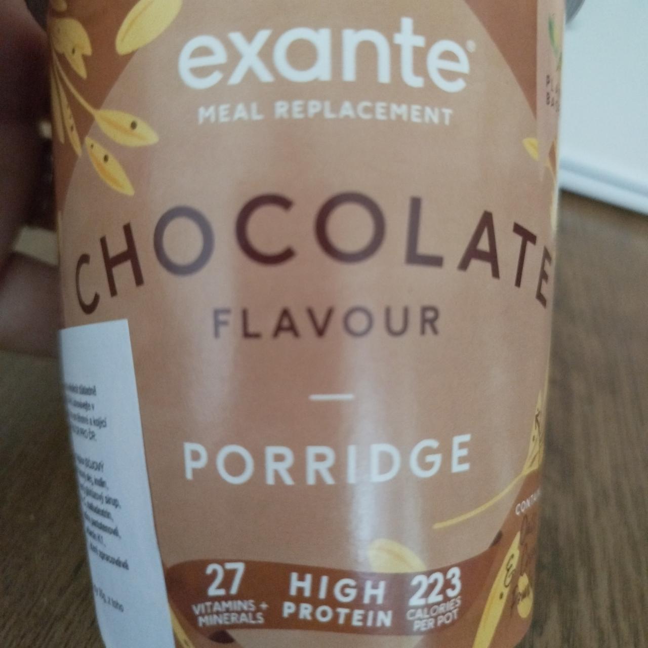 Fotografie - chocolate porridge exante