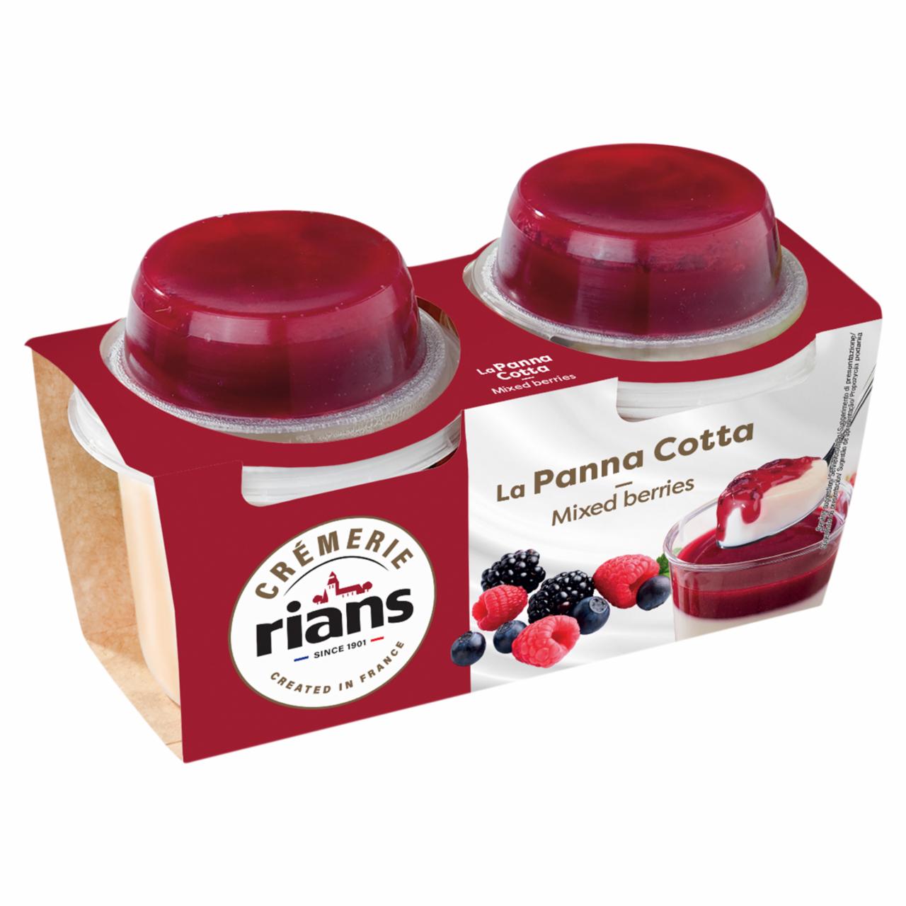 Fotografie - La Panna Cotta Mixed Berries Rians