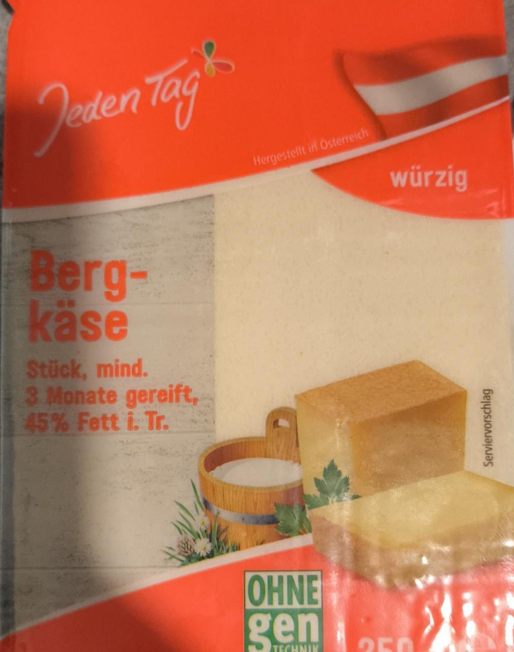 Fotografie - Berg-käse 45% Jeden Tag