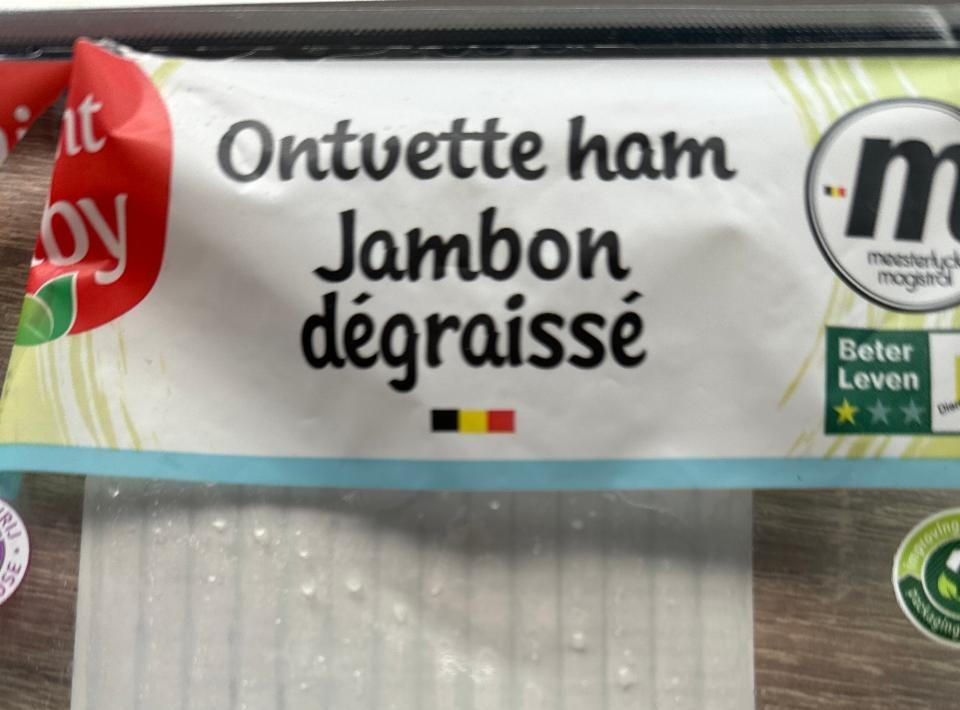 Fotografie - Ontvette ham Jambon dégraissé Saint Alby