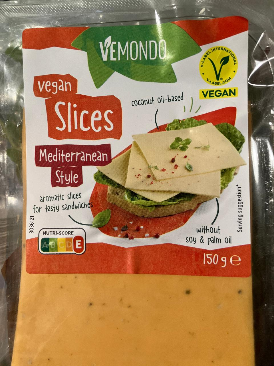 Fotografie - Vegan slices mediterranean style Vemondo