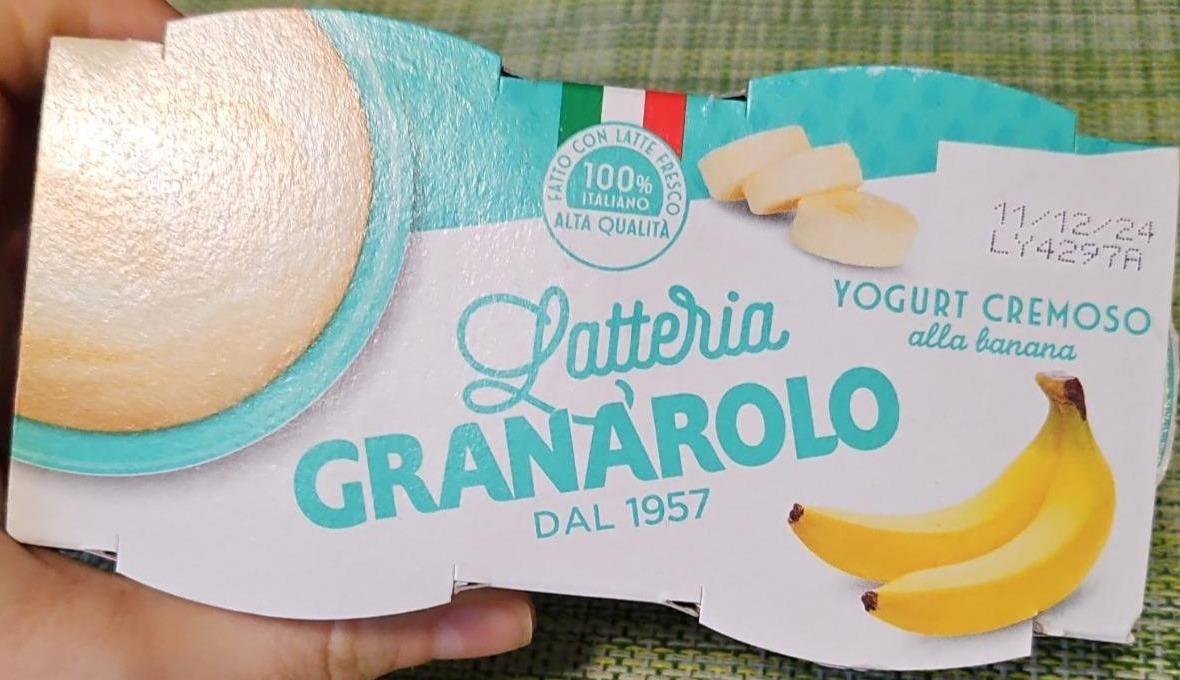 Fotografie - Yogurt cremoso alla banana Latteria Granarolo