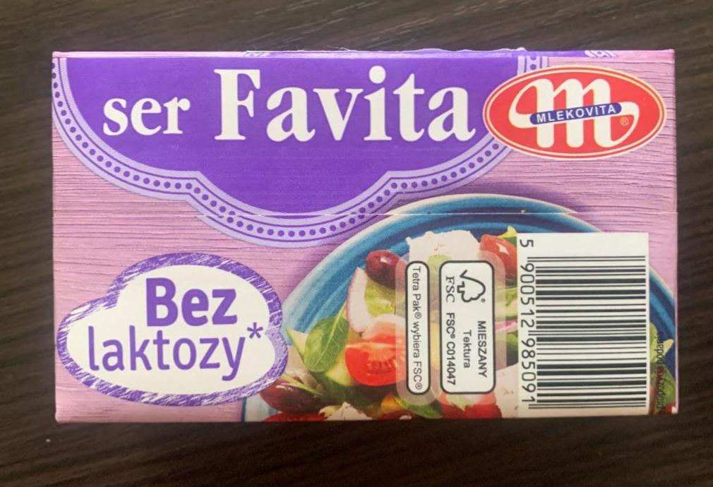 Fotografie - ser Favita bez laktozy Mlekovita