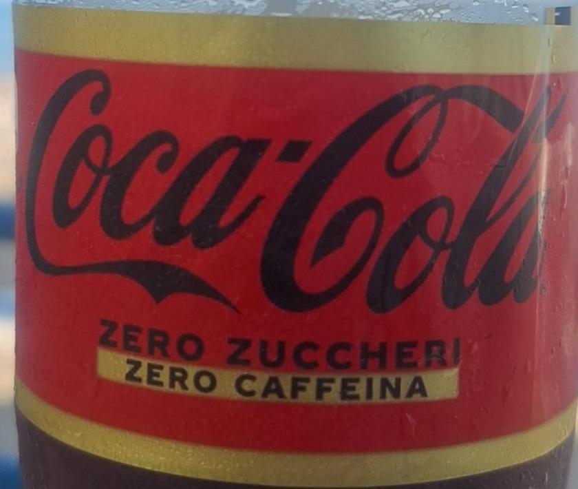 Fotografie - Zero zuccheri zero caffeina Coca-Cola