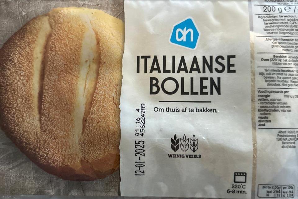 Fotografie - Italiaanse bollen Albert Heijn