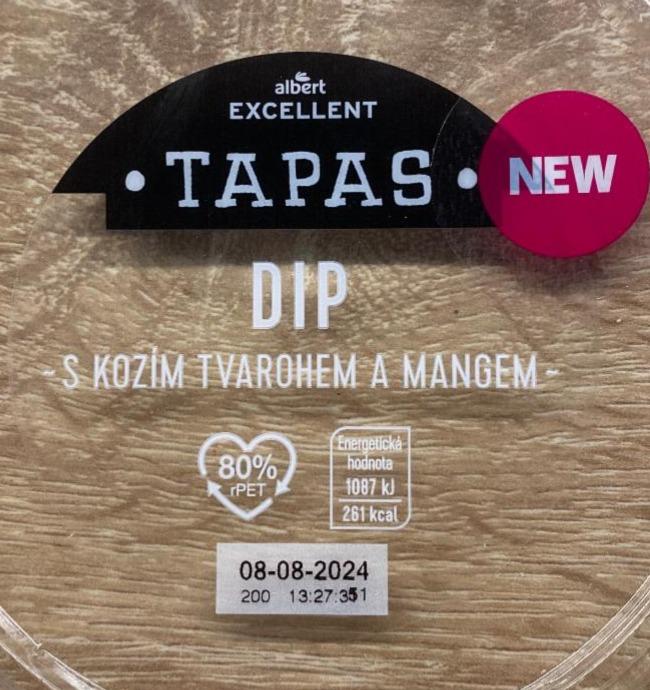 Fotografie - Tapas dip s kozím tvarohem a mangem Albert Excellent