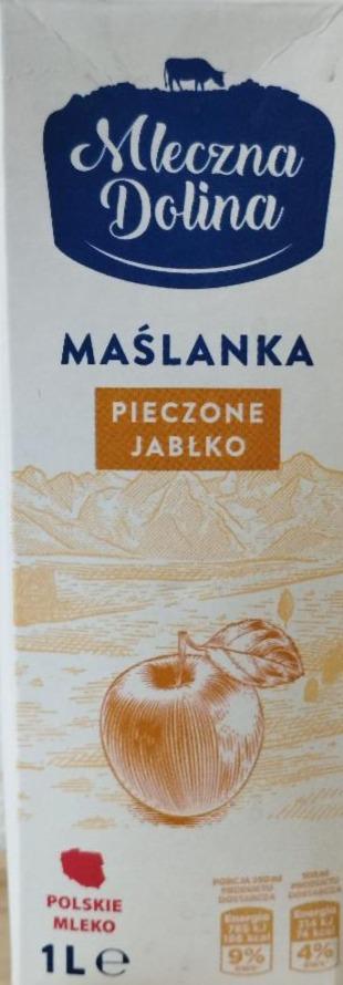 Fotografie - Maślanka Pieczone jabłko Mleczna dolina