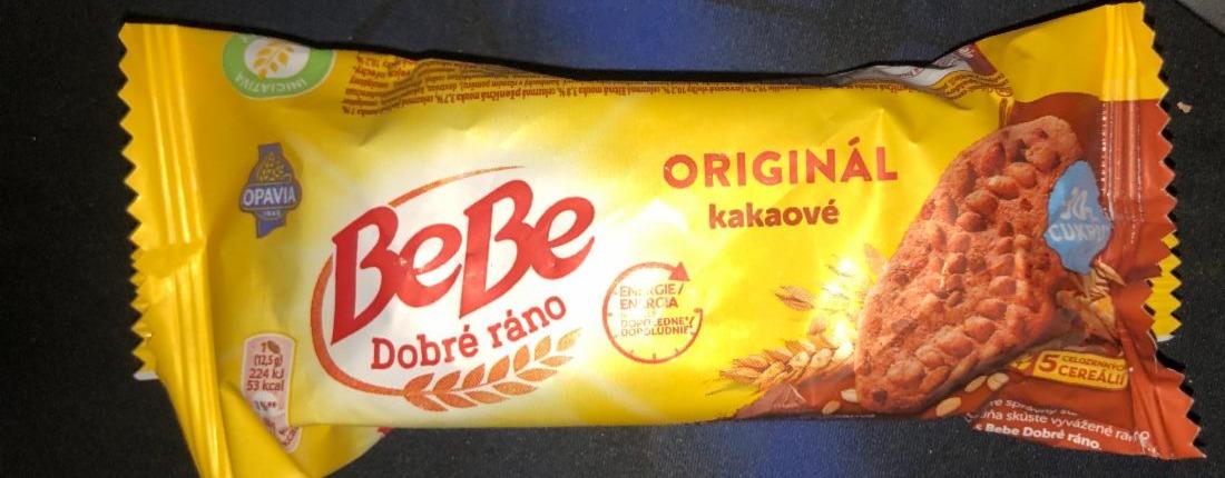 Fotografie - Bebe dobré ráno originál kakaové -30% cukru Opavia