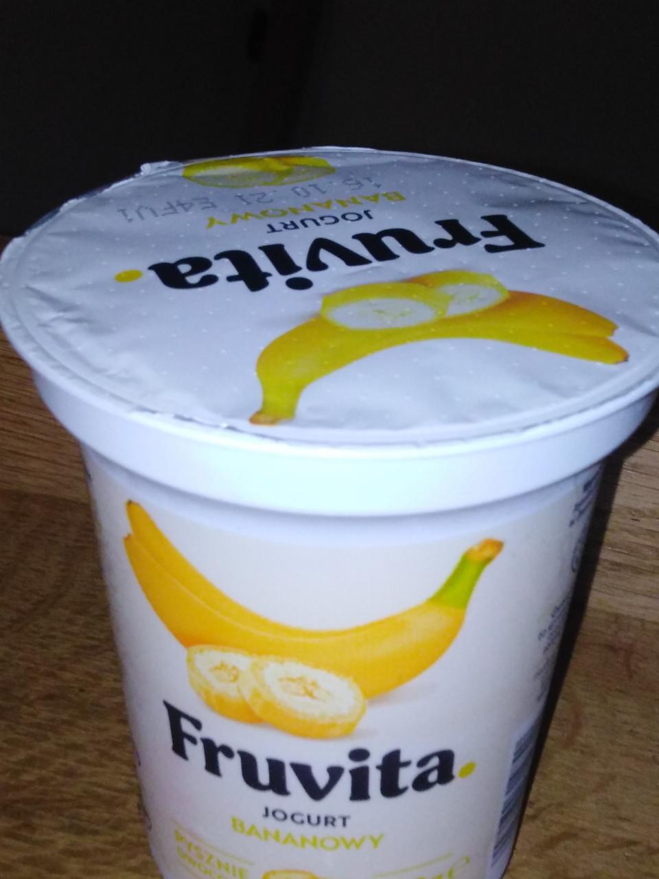 Fotografie - Jogurt bananowy FruVita