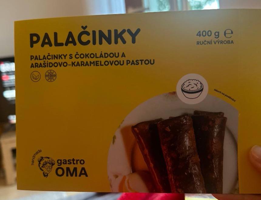 Fotografie - Palačinky Snickers s čokoládou a arašidovo karamelovou pastou Gastro Oma