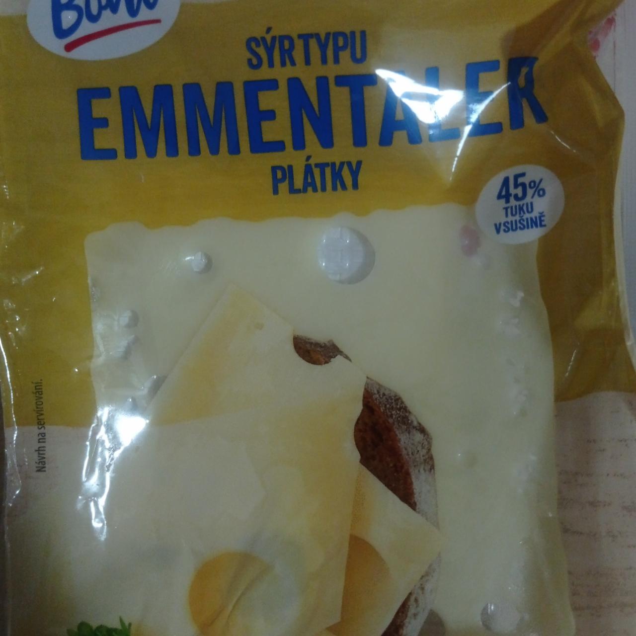 Fotografie - Sýr typu Emmentaler plátky Boni