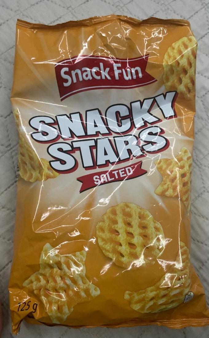 Fotografie - Snacky stars salted Snack Fun