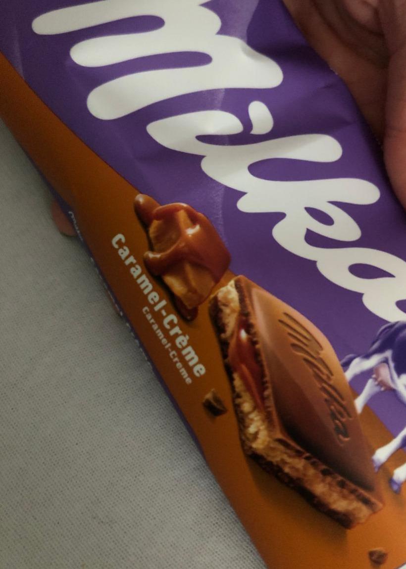 Fotografie - Milka caramel-creme