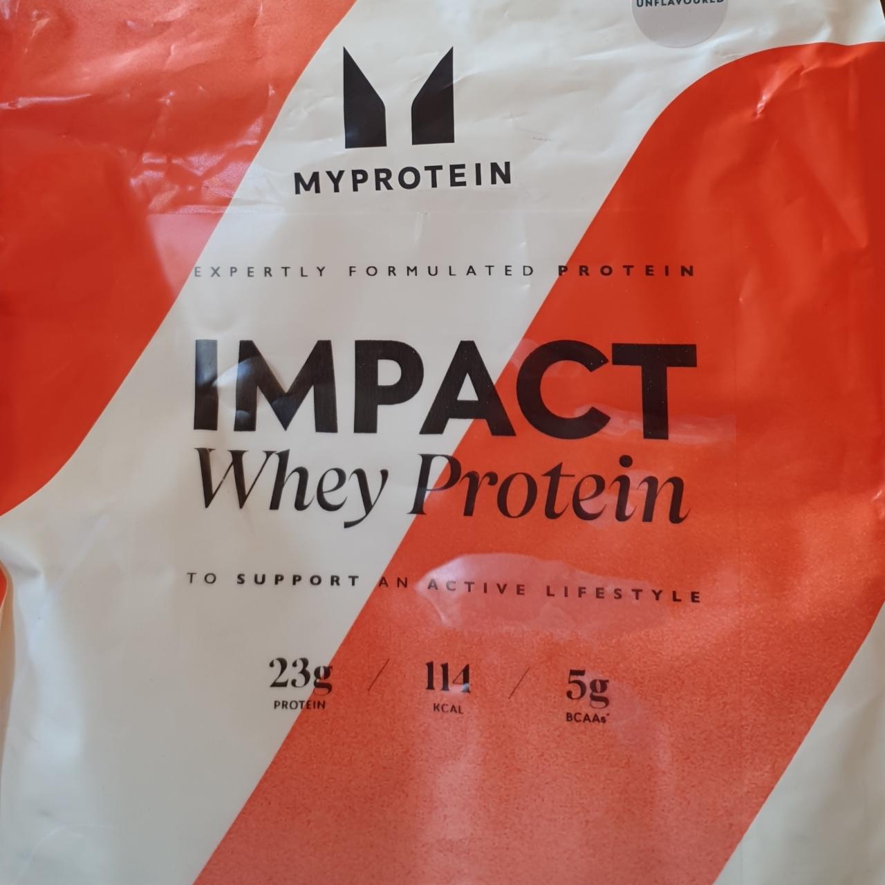 Fotografie - Impact whey protein Myprotein