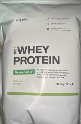 Fotografie - 100% whey protein pistachio flavour Vilgain