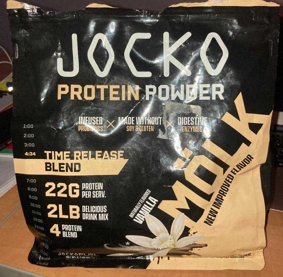 Fotografie - Protein powder mölk vanilla Jocko