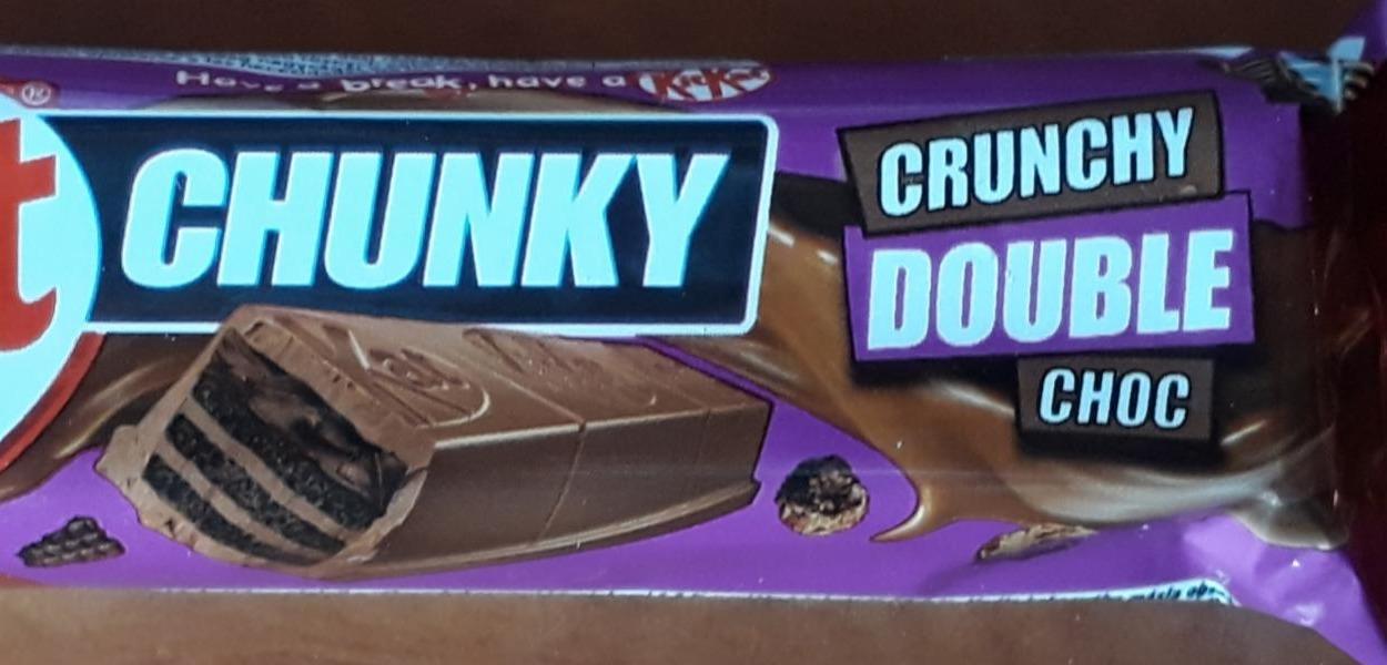 Fotografie - Chunky crunchy double choc KitKat