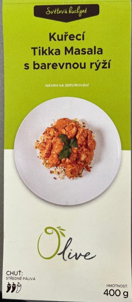 Fotografie - Kuřecí tikka masala s barevnou rýží Olive