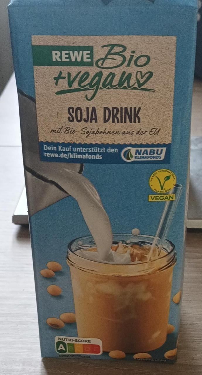 Fotografie - Vegan soja drink Rewe Bio