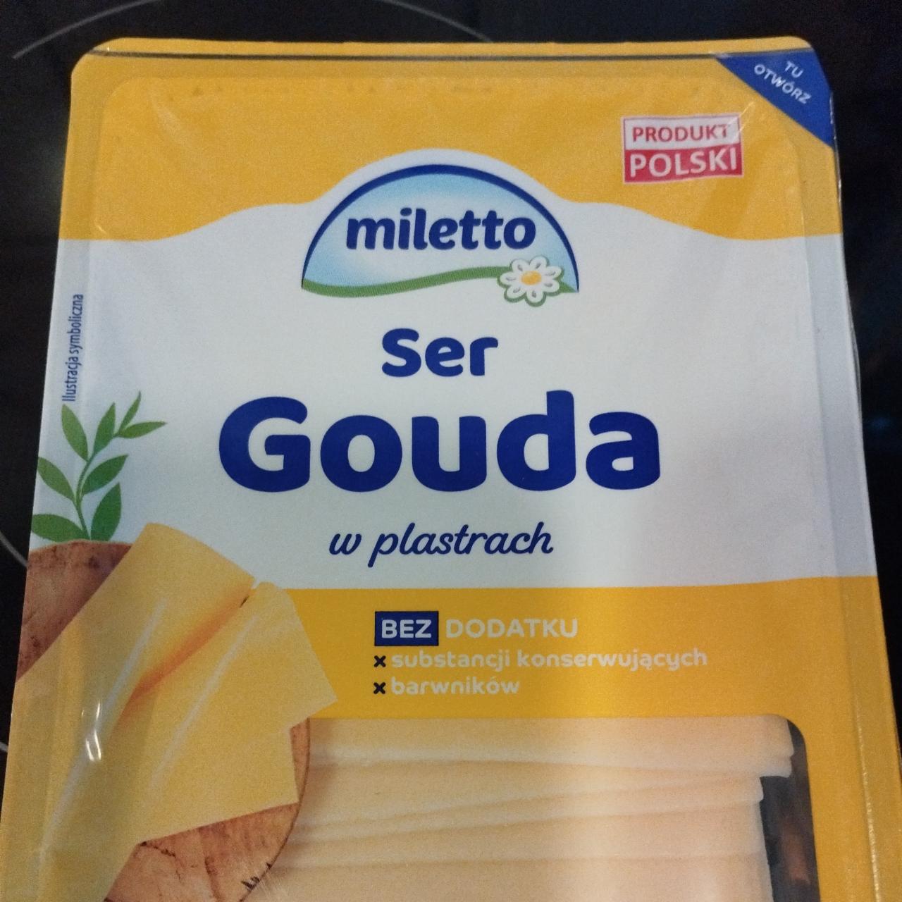 Fotografie - Ser gouda w plastrach Miletto