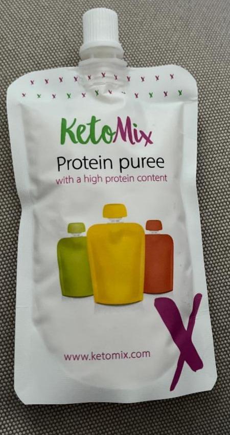 Fotografie - Protein puree with cherry and yoghurt flavour KetoMix
