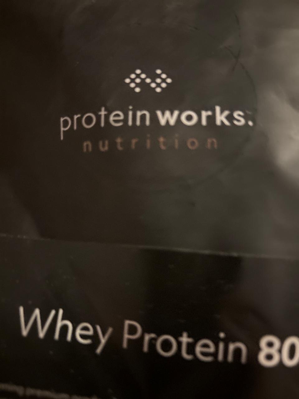 Fotografie - Whey protein 80 vanilla creme The Protein Works