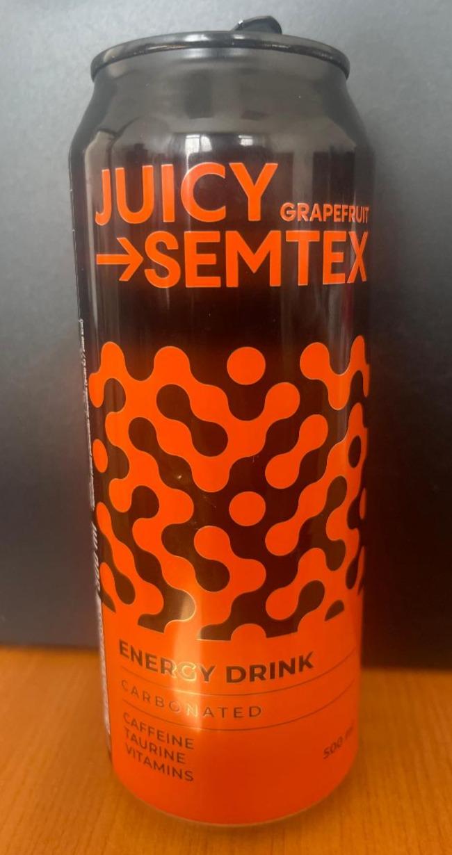 Fotografie - Juicy grapefruit energy drink Semtex